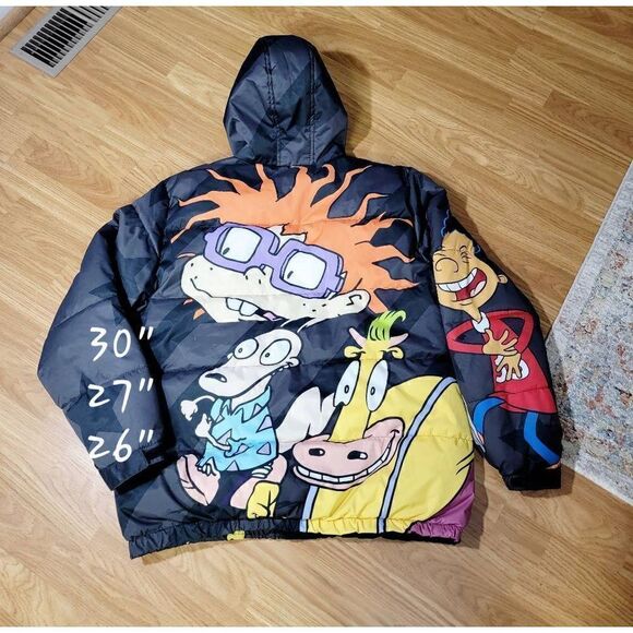 Member Only Men's Nickelodeon Puffer Jacket L - Picture 3 of 11